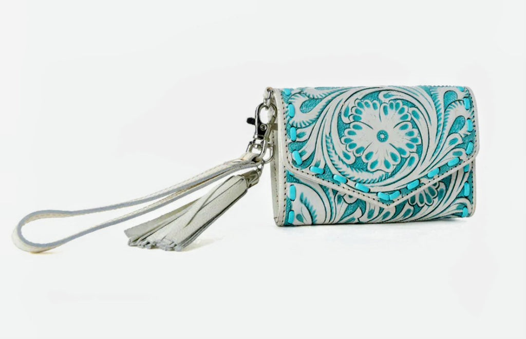 Myra Elise Hand Tooled Wallet