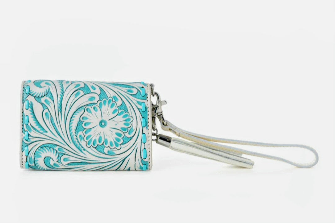 Myra Elise Hand Tooled Wallet